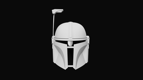 post imperial v5 rf helmet starwars star wars mandalorian 3d printing 3d print model - Mito3D