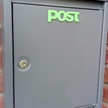 post signo casa irish apartado de correos jardín al aire libre 3d print model - Mito3D