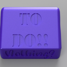 postit & pen - magnetic holder 3d print model - Mito3D