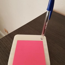 post-it Tür verschiedene office klebrig Stift schreiben 3d print model - Mito3D