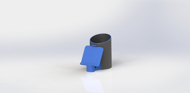 posticipare penna Nota post it 3d print model - Mito3D