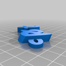 post jewelry customized keychains 3d print model - Mito3D