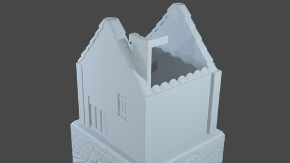 pot house eee 3d print model - Mito3D