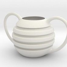 pot home flowerpot vase tumbler 3d print model - Mito3D