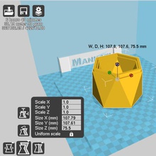 pot4 ev vazo ekici 3d print model - Mito3D