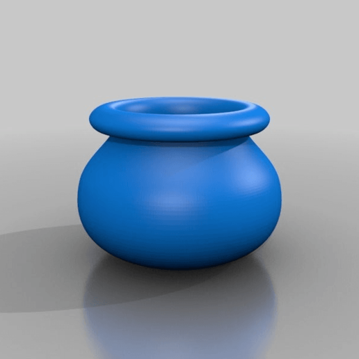 pot home household 3D print model - Mito3D