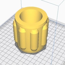 pot bracelet home cement mold bra flowerpot printer printing 3d 3d print model - Mito3D