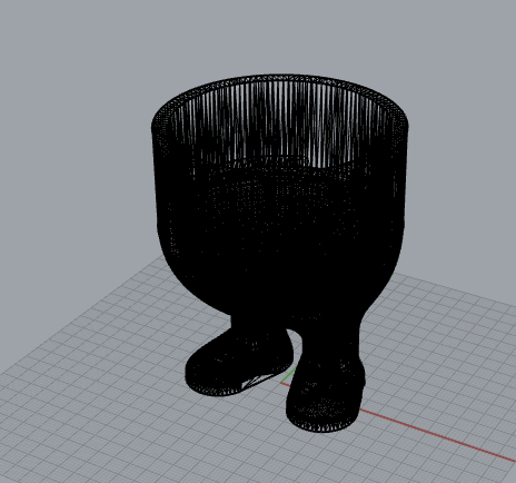 pentola piedi 3D print model - Mito3D