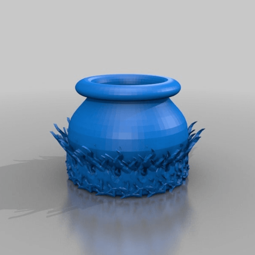 pot feu art modèles 3D print model - Mito3D