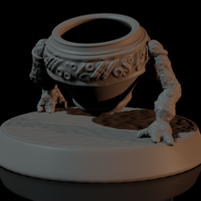pot Golem miniature potgobelin dnd marteau guerre ageofsigmar donjons Dragons rpg âmes 3d print model - Mito3D