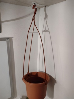 pentola gancio mensola casa vaso pianta decorazione verde giardino 3d print model - Mito3D