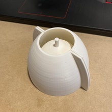 pot mould flowerpot plant cement plaster 3d print model - Mito3D