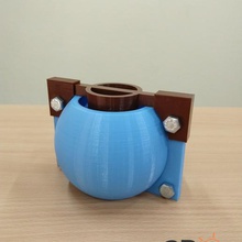 pot mould flowerpot 3d print model - Mito3D