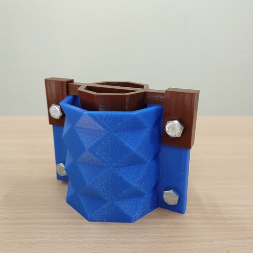 pot mould flowerpot 3D print model - Mito3D
