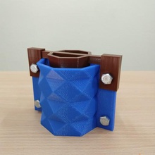Panela mofo vaso flores 3d print model - Mito3D