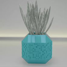 pentola fioriera 14 casa arredamento decorazione pianta casalinghi succulenta cactus moderno vaso ciotola scrivania stoviglie Casa camera architettura 3d print model - Mito3D