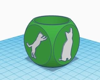 pot vase cat vaso pote gatos 3d print model - Mito3D