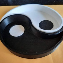 pot ying yang 3d print model - Mito3D