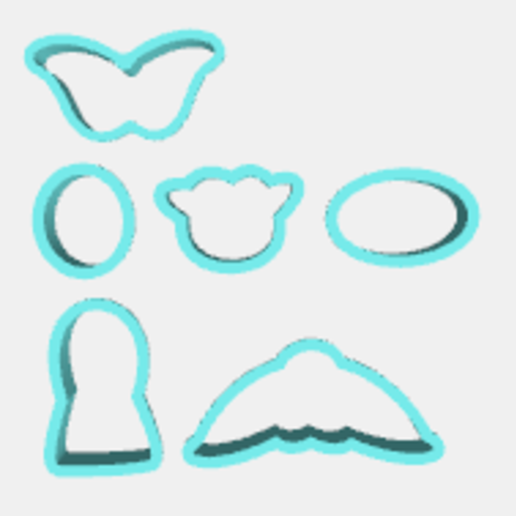 potato face accessories home cookie cutters mr head disney 3D print model - Mito3D
