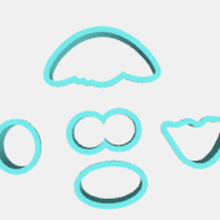 potato face accessories home cookie cutters mr head disney 3d print model - Mito3D