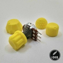 potenciômetro botões impressora árduo faça botão Panela elétrico Solidworks crialidade cr10 ender3 Proteus cavanhaque 3d print model - Mito3D