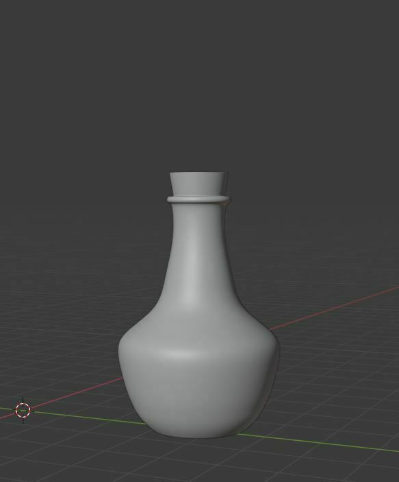 iksir şişe cadı blender nesne 3D print model - Mito3D