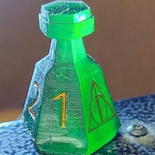potion dice game harry potter 3d print model - Mito3D