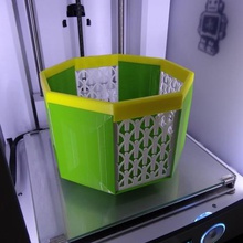 pot-es pot-pot-cache home container vase mit Dekoration Haus 3d print model - Mito3D