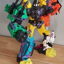 potp abominus & volcanicus shoes game combiner wars power primes transformers toy 3d print model - Mito3D