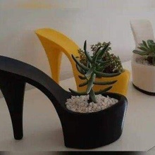 eingetopft Schuh Topf Pflanze 3d print model - Mito3D