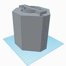 envasamento casa do molde bob esponja a pote cimento bola de anime 3d print model - Mito3D