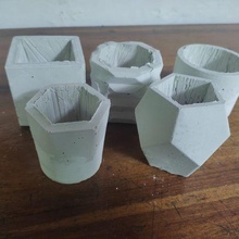 Potting Formen Kit Architektur Töpfe Pflanzgefäße 3d print model - Mito3D