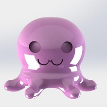poulpy küçük ahtapot oyun esun3d hayvan hayvanlar sevimli 3d print model - Mito3D