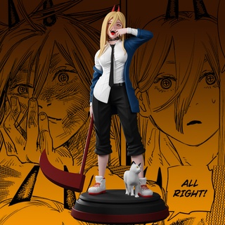 power 3d print model anime manga 3d print model - Mito3D