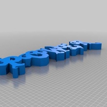 distintivo arte personalizado esculturas 3d print model - Mito3D