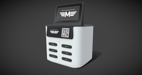 power bank charging station machine 3d print model - Mito3D