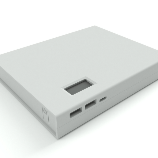 banco externo batería portátil artilugio 3D print model - Mito3D