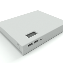 Leistung Bank extern Batterie tragbar Gadget 3d print model - Mito3D