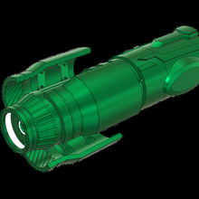 Puissance faisceau metroid art jouet soutenir canon plasma armure costume samus aran 3d print model - Mito3D
