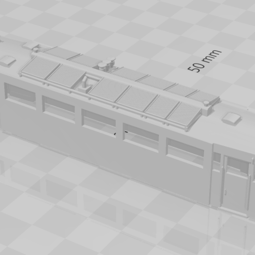 caixa ar 284 SNCV escala tt modelismo estrada ferro eléctrico 1 120 trem 3D print model - Mito3D