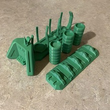 power generator game warhammer 40k wargaming terrain plant cell scatter station 3d print model - Mito3D