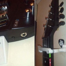 power gig guitar xbox 360 ps3 wall mount gadget 3d video games 3d print model - Mito3D
