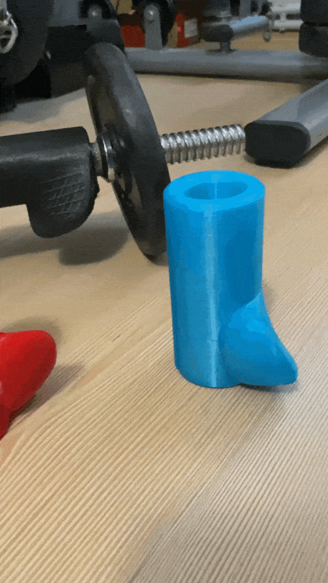 energia presa pro fitness allenarsi fatgrip muscolo bodybuilding Palestra marca Accessori divertimento 3D print model - Mito3D