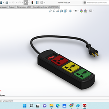 energia presa 3d stampa 3d print model - Mito3D