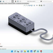 energia presa 3d stampa 3d print model - Mito3D