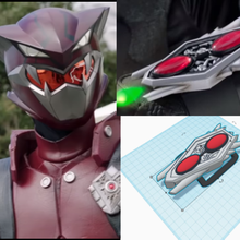 power rangers besta morfadores go buster cybervillain blaze morpher gadget adereços cosplay prop sentai 3d print model - Mito3D