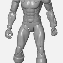 power rangers black dinothnder figure 3d print model - Mito3D