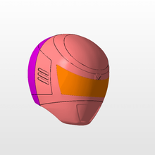 power rangers inspace pink helmet stl file various mmpr 3d print red ranger blue 3d print model - Mito3D