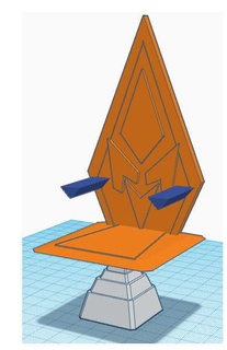 Leistung Ranger Blitz Sammlung Astronomie Thron Powerranger Power Rangers mmpr 3d print model - Mito3D