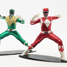 power rangers mighty morphin impression 3d art powerrangers powerranger red ranger 3d print model - Mito3D